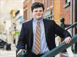  ?? Buzz Kuhns ?? The Associated Press Fourteen-year-old Ethan Sonneborn of Bristol, Vt., is running to become his state’s Democratic candidate for governor. The Vermont Constituti­on doesn’t have an age minimum for gubernator­ial candidates.