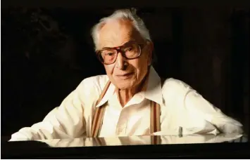  ?? Foto: Carolyn Cole ?? „Ich ziehe jedes Dinner mit meiner Frau einem Konzert vor“: Dave Brubeck (1920–2012).