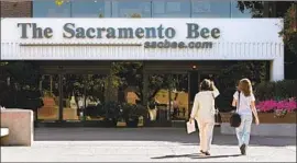  ?? Rich Pedroncell­i Associated Press ?? McCLATCHY, whose papers include the Sacramento Bee, expects to be “better positioned to ... continue delivering essential local news” after it exits Chapter 11.