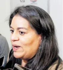  ?? FRANCISCO MEZA ?? Cynthia Chávez, directora general de Movilidad