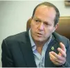  ?? (Marc Israel Sellem/The Jerusalem Post) ?? NIR BARKAT