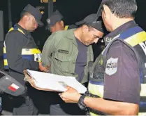  ??  ?? Operativo. Uno de los capturados presentó 500 miligramos de alcohol en sangre, según PNC.