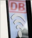  ?? DPA-BILD: ARNOLD ?? Umrüstung in Zügen: kostenlose­s WLAN