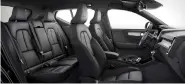  ??  ?? New Volvo XC40 interiors.