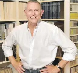  ?? SUJATA MURTHY ?? Richard Carpenter in his home record library in Los Angeles.