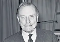  ??  ?? Controvers­ial: Enoch Powell’s speech, given 50 years ago, was aired on Radio 4