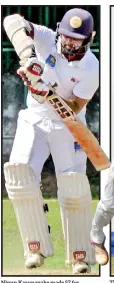  ?? PIX BY NISAL BADUGE ?? Nipun Karunayake made 57 for Saracens SC