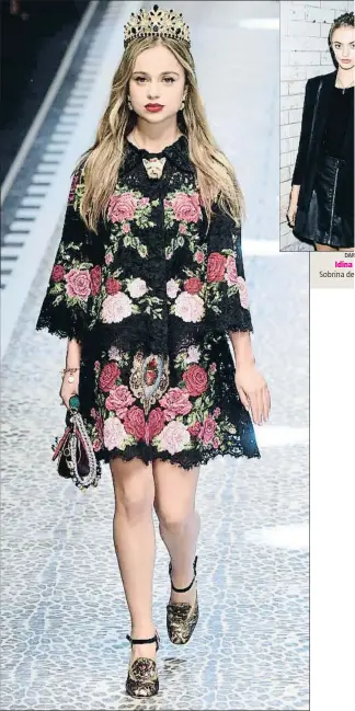  ?? VICTOR BOYKO / GETTY ?? Lady Amelia Windsor. Hija de los condes de Saint Andrews