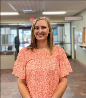  ?? SUBMITTED ?? Ashlee Pollock, of Elyria, has joined the University Hospitals/Lorain County Community College LPN Earn and Learn program.