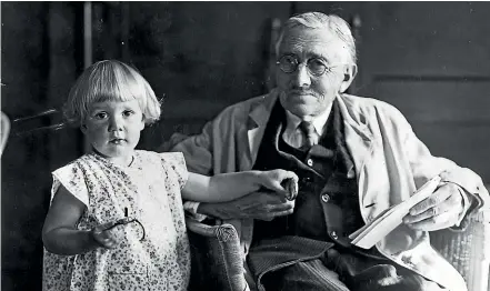  ?? ALEXANDER TURNBULL LIBRARY SUPPLIED ?? Plunket founder Sir Frederic Truby King, with a child named Madelaine, at the Karitane Hospital in Wellington. Truby King’s bridge at Tahakopa, which will be incorporat­ed into the Sir Truby King Railway Bridge Track in the Catlins.