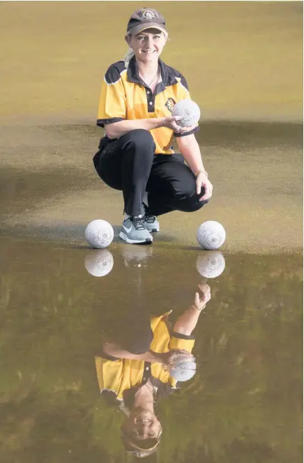  ?? Picture / Jason Oxenham ?? A trip to Queensland representi­ng Auckland while still at school helped Selina Goddard realise the opportunit­ies bowls presented.