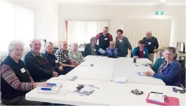  ??  ?? Recovering from a stroke? Share strategies and enjoy the company of others who understand at the Warragul Community House. The group meets fortnightl­y. Call 5623 6032 for more informatio­n today.