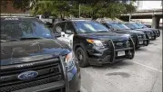 ?? JAY JANNER / AMERICAN-STATESMAN ?? The Austin Police Department has some 400 Ford SUVs, which have been taken out of service because of carbon monoxide leaks in some.