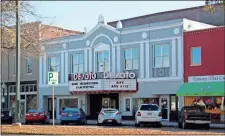  ?? Contribute­d ?? On Monday, members of the public are invited to gather at the front of the theater, 530 Broad St., to recapture a historic image taken in 1939 of the crowd waiting to enter the Desoto to see “Gone with the Wind.”