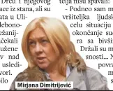  ??  ?? Mirjana Dimitrijev­ić