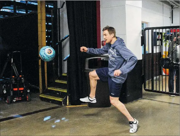 ?? — GETTY IMAGES FILES ?? Vancouver Canucks’ 22-year-old winger Sven Baertschi has a chance to be a top-six NHL forward this coming season with previous coaches like Travis Green championin­g the skills of the slick Swiss sharpshoot­er.