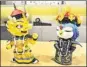  ?? PROVIDED TO CHINA DAILY ?? Mascots of Beijing’s Palace Museum, Zhuangzhua­ng (left) and Meimei.