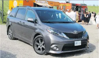  ?? PHOTOS: PETER BLEAKNEY/DRIVING ?? The 2017 Toyota Sienna ranges in price from $33,420 to $44,130.