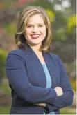  ?? Dakota Fine ?? Democrat Jessica Morse is running for the House seat now held by Rep. Tom McClintock, R-Elk Grove.