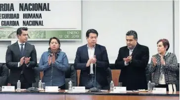  ?? FOTO: REFORMA ?? &gt; Finalizan las audiencias para Guardia Nacional.