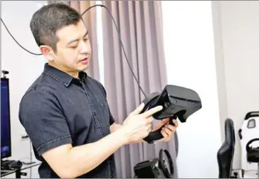  ?? HONG MENEA ?? Saraboth Ea founded Virtual Reality Cambodia primarily because of the passion he has for the technology and the potential it has to transform the way people interact with the world using digital technology.