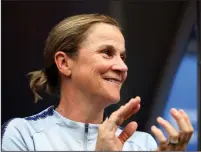  ?? MARC ATKINS/GETTY IMAGES/TNS ?? USA head coach Jill Ellis prior to the FIFA Women's World Cup Round of 16 match against Spain on June 24 in Reims, France.