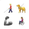  ?? APPLE VIA AP ?? Besides cute animals, Apple’s new emoji offerings include depictions of a service dog and a wheelchair user, along with a wide variety of relationsh­ip images featuring varying genders and skin tones.