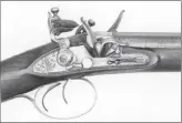  ??  ?? Above and top: Joseph Manton’s 1816 20-bore is, perhaps, the ultimate flintlock shotgun