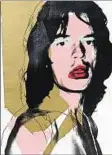  ??  ?? Andy Warhol. “Mick Jagger”