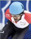  ?? GRAHAM HUGHES/THE CANADIAN PRESS ?? Short-tracker Charles Hamelin, among Canada’s most decorated Olympians, launches final quest in 1,500.
