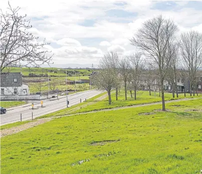  ?? Picture: Steven Brown. ?? The green light has been given for 13 new homes in Hill of Beath.