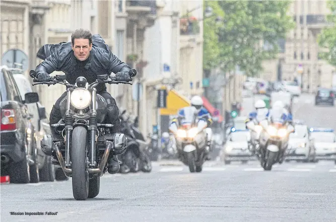  ??  ?? ‘Mission Impossible: Fallout’