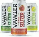  ?? /SUPPLIED ?? Vawter seltzer, a blend of sparkling water, alcohol and fruit flavours.