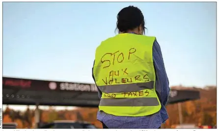  ??  ?? La mobilisati­on des « gilets jaunes », samedi, s’annonce massive : environ 1500 actions sont prévues en France.