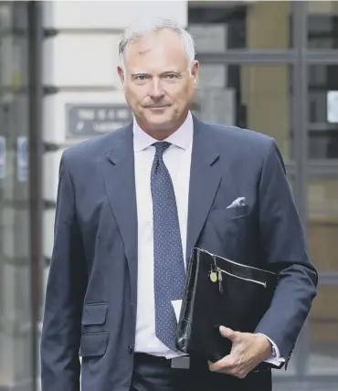  ??  ?? 0 John Leslie has claimed the police ‘were pretty selective in their evidence gathering’