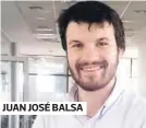  ??  ?? JUAN JOSÉ BALSA