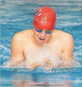  ?? GARY MANNING ?? Acadia swimmer Brett Liem.