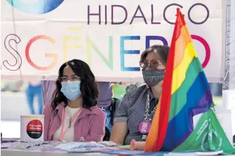  ?? BLANCA E. GUTIÉRREZ ?? En Hidalgo
por primera vez se incluyó un diputado de la comunidad LGBT+