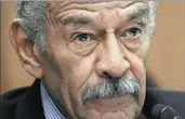  ?? ASTRID RIECKEN/TNS 2015 ?? Rep. John Conyers, 88, denies the allegation­s. Leaders of the House Ethics Committee said a probe will be opened.