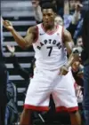  ?? RICK MADONIK, TORONTO STAR ?? Kyle Lowry, pictured, says the Raptors gave DeMar DeRozan room to score.