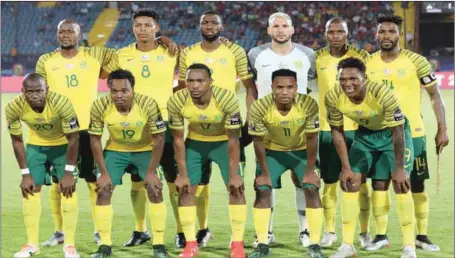 ??  ?? South Africa in make or mar clash with Morocco tonight