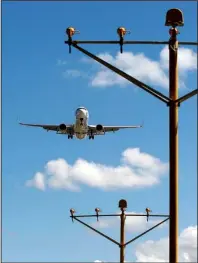  ?? Bloomberg News/BRENDON THORNE ?? A Boeing 737-800 operated by Virgin Australia Holdings prepares to land in Sydney earlier this week. A report Thursday said the Securities and Exchange Commission is investigat­ing Boeing’s accounting of the costs of its 787 Dreamliner and 747 jets.