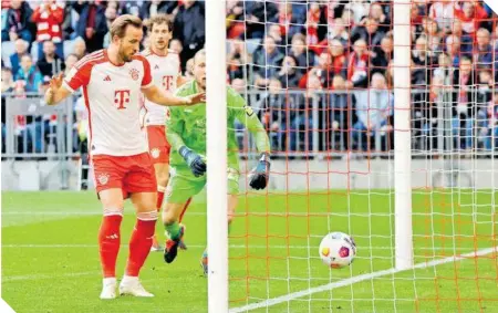  ?? ?? De la mano de Harry Kane,
Bayern Múnich logró dos importante­s victorias esta semana.