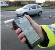  ??  ?? An intoxilyse­r of the type used by gardaí for testing drivers