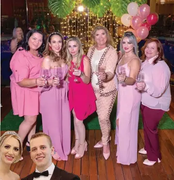  ??  ?? As amigas, Larissa Acosta, Lisandra Caneppele, Rajá Aref Reda, Neusa Miguens, Lilian Boldrini e Rosimary Policeno, comemorara­m o aniver com uma mega festa no espaço luxuoso do Hotel
Vivaz Cataratas. Parabéns!