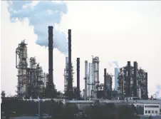  ?? PETER J. THOMPSON/NATIONAL POST ?? Irving Oil’s refinery in Saint John, N.B., says it is using a method of measuring carbon output that considers the site’s “complexity” rather than just an emissions-per-barrel output.