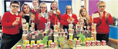  ??  ?? ●
A model of Conwy Castle made by pupils from Ysgol Tonyrefail, Rhondda Cynon Taf