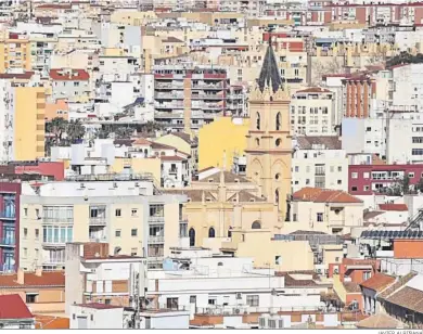  ?? JAVIER ALBIÑANA ?? Una vista de Málaga.