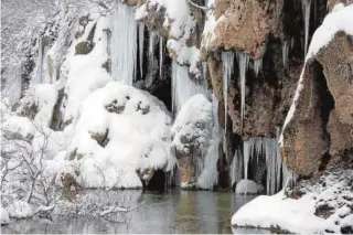  ?? ABC ?? Nieve en el nacimiento del río Cuervo