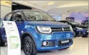  ??  ?? Maruti Suzuki had posted ₹1,556.4 crore net profit in the AprilJune period of last fiscal